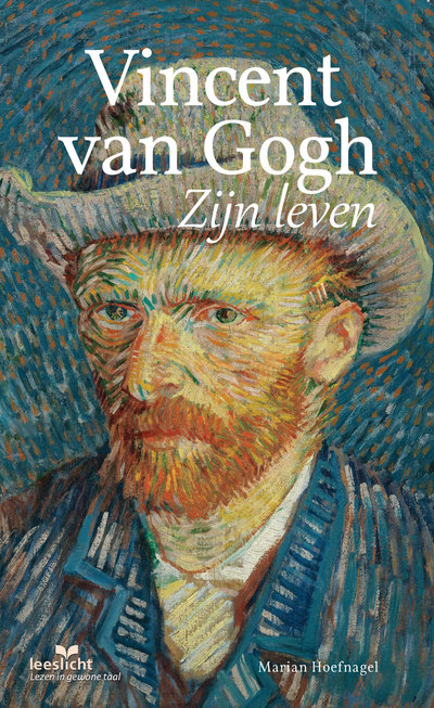 Boekomslag van Vincent van Gogh, zijn leven, een boek in eenvoudige taal over het levensverhaal van Van Gogh