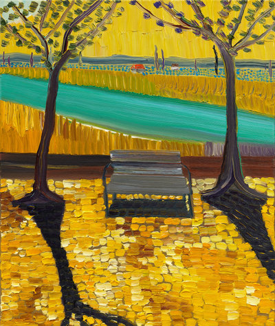 Matthew Wong, The Space Between Trees, 2019, Privécollectie, © Matthew Wong Foundation c/o Pictoright Amsterdam 2023   