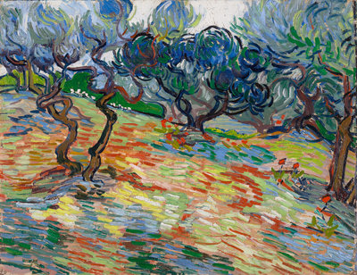 Vincent van Gogh, Olijfbomen, 1889. Collectie: National Galleries Scotland.