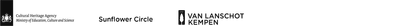Exhibiton partners Van Gogh along the Seine: Cultural Heritage Agency, Sunflower Circle, Van Lanschot Kempen