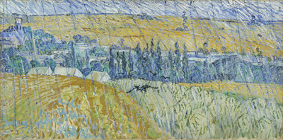 Vincent van Gogh, Regen – Auvers-sur-Oise, 1890, Amgueddfa Cymru - National Museum Wales, Cardiff 