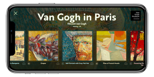 Impressie van de puzzle game Masterpieced van Borderleap x Van Gogh Museum 