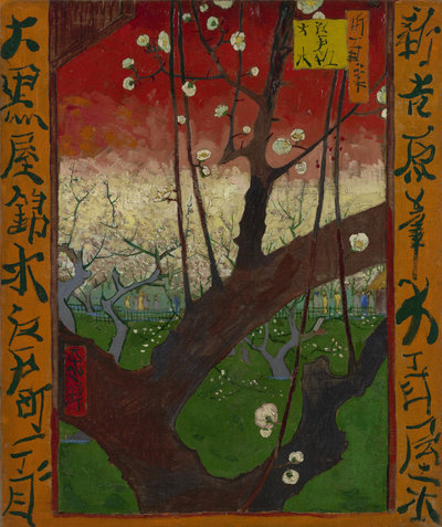 Vincent van Gogh, De bloeiende pruimenboom: naar Hiroshige, 1887. Van Gogh Museum Amsterdam