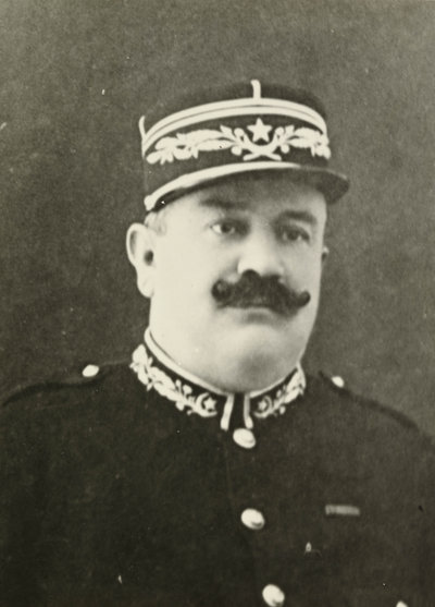 Archieffoto van Armand Roulin op 50-jarige leeftijd, 1921