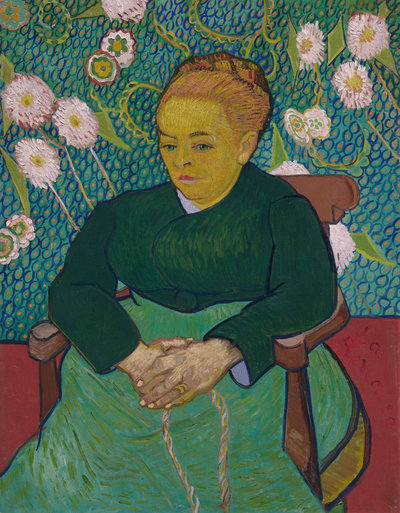 Vincent van Gogh, Lullaby: Madame Augustine Roulin Rocking a Cradle (La Berceuse), 1889, Museum of Fine Arts, Boston (legaat van John T. Spaulding). Foto © Museum of Fine Arts, Boston