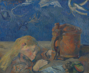 Slapende Clovis, Paul Gauguin, 1884, Van Gogh Museum