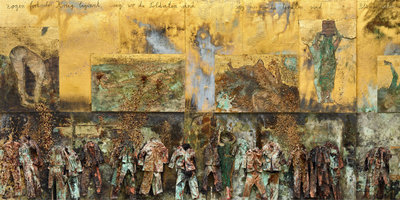 Detail uit: Anselm Kiefer, Sag mir wo die Blumen sind, 2024. © Anselm Kiefer. Foto: Atelier Anselm Kiefer