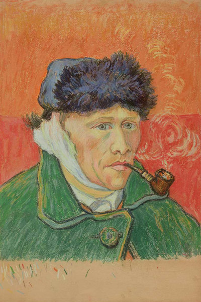 Emile Schuffenecker, Kopie van Vincent van Goghs zelfportret 
