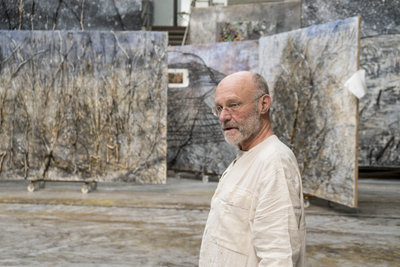 Portret van Anselm Kiefer. Foto: Waltraud Forelli