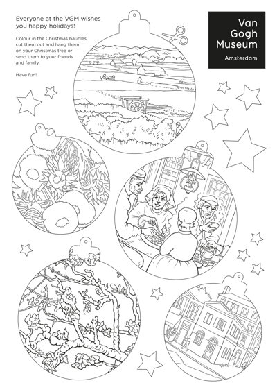 Colouring Page Christmas