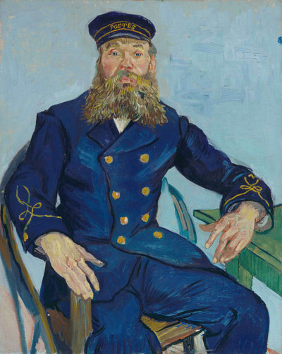 Vincent van Gogh, Postbode Joseph Roulin, 1888, Museum of Fine Arts, Boston (schenking van Robert Treat Paine). Foto © Museum of Fine Arts, Boston
