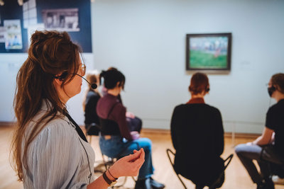 Mindful kunst kijken in het Van Gogh Museum (foto: Jelle Draper)